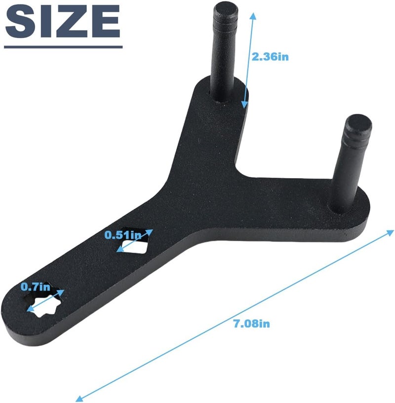 Mandark New Lower Control Arm Prying Car Tool, Specialty Automotive Suspension Bushing Ball Joint Pry Tool, Vehicle Removal Instrument Accessories, Universal for SUV Sedan Truck (Black Gear) - Image 2